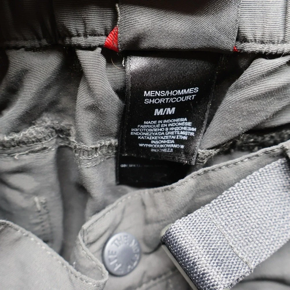North Face Pant Men Medium Black Convertible Quick Dry Lightweight Outdoor 30x29